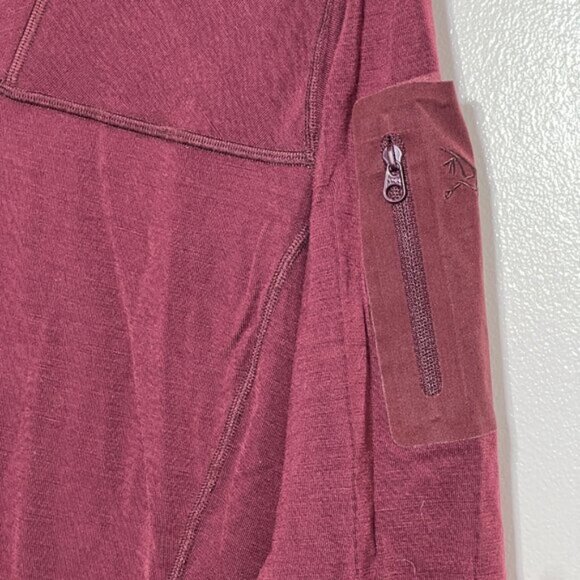 Arc'teryx 1/4 Zip Pullover Base Layer Sweater Women's Size Medium - Picture 5 of 6